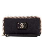 Guess Deputy Large Zip Around Wallet - Lyst