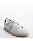 Dolce & Gabbana White Leather Lace-Up Sneakers - Lyst