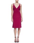J. Mendel Sleeveless Dress With Pleated Back - Lyst