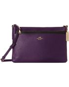 Coach Embossed Txt Leather Swingpack W Popup - Lyst