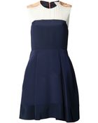 3.1 Phillip Lim Colour Block Tank Dress - Lyst