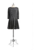 Ali Ro Animal Print Fit And Flare Dress - Lyst