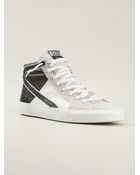 Golden Goose Deluxe Brand Distressed Hi-Top Sneakers - Lyst