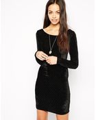 Oh My Love Glitter Dress With Open Back - Lyst