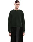 Acne Studios Misty Boiled Dark Green - Lyst