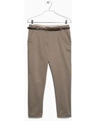Violeta By Mango Cotton Chinos - Lyst