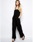 Asos Loose Strappy Jumpsuit - Lyst