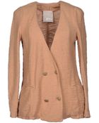 Gold Case Cardigan - Lyst