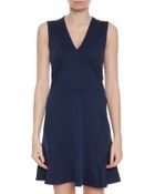 Joseph Celeste V Neck Dress - Lyst