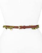RED Valentino Garland Chain Leather Belt - Lyst