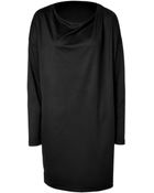 Clemens En August Woolsilk Cowl Neck Dress - Lyst