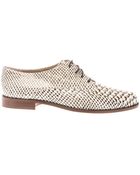 Diane von Furstenberg Ziggy Lace-Up Shoes - Lyst