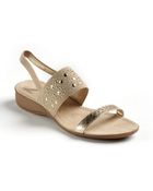 Anne Klein Kimbelle Embellished Sandals - Lyst