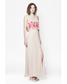 French Connection Quinnie Sequin Maxi Dress - Lyst