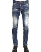 DSquared2 16.5Cm Washed Cool Guy Fit Denim Jeans - Lyst