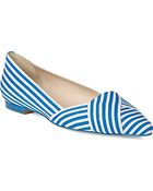 LK Bennett Dale Pointed Toe Flats - Lyst