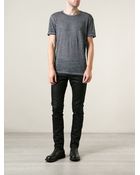 John Varvatos Coated Skinny Jeans - Lyst