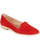 French Connection Damini Suede Loafers - Lyst