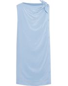 See By Chloé Washed-Silk Dress - Lyst