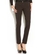 Michael Kors Michael Petite Skinny Pinstriped Pants - Lyst