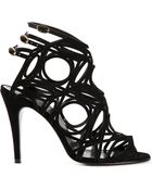 Pierre Hardy Laser Cut Sandals - Lyst