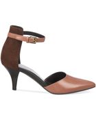Franco Sarto Diamana Two Piece Ankle Strap Pumps - Lyst