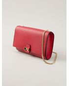 Chloé Bow Detail Clutch - Lyst