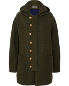 Current/Elliott + Charlotte Gainsbourg Wool Duffle Coat - Lyst