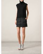 3.1 Phillip Lim Grid Mini Skirt - Lyst