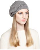 Portolano Crystal-studded Cashmere Beret - Lyst