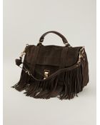 Proenza Schouler Fringed Ps1 Tote - Lyst