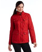 London Fog Quilted Jacket - Lyst