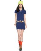 Polo Ralph Lauren Short-sleeve Polo Shirtdress - Lyst