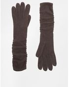 Asos Long Gloves in Super Soft - Lyst