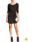 Banana Republic Factory Stripe Soft-Cotton Pocket Dress - Lyst