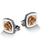 John Hardy Square Cufflinks - Lyst