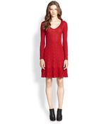 M Missoni Classic Knit Dress - Lyst