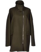 MSGM Coat - Lyst
