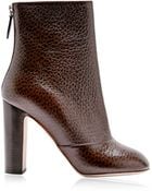 Rochas Printed Textured-Leather Ankle Boots - Lyst