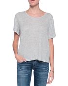 T By Alexander Wang Oversized Tee - Lyst