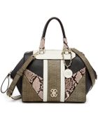 Guess Paxton Box Satchel - Lyst