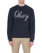 Obey Stanton Sweatshirt - Lyst