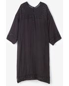 Etoile Isabel Marant Else Embroidered Tunic Dress - Lyst