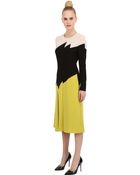 Bottega Veneta Japanese Crepe Dress - Lyst
