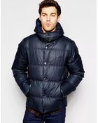 Esprit Padded Jacket With Detachable Hood - Lyst