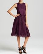 Alice + Olivia Alice Olivia Tank - Amal Lace - Lyst
