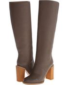 See By Chloé boots heel boots - Lyst