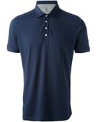 Brunello Cucinelli Polo T-Shirt - Lyst
