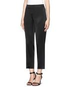 St. John Emma Liquid Satin Cropped Pants - Lyst