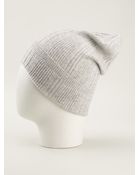 Jil Sander Textured Hat - Lyst